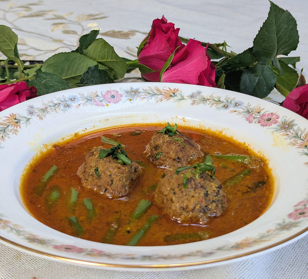Lamb Kofta with Green Beans image