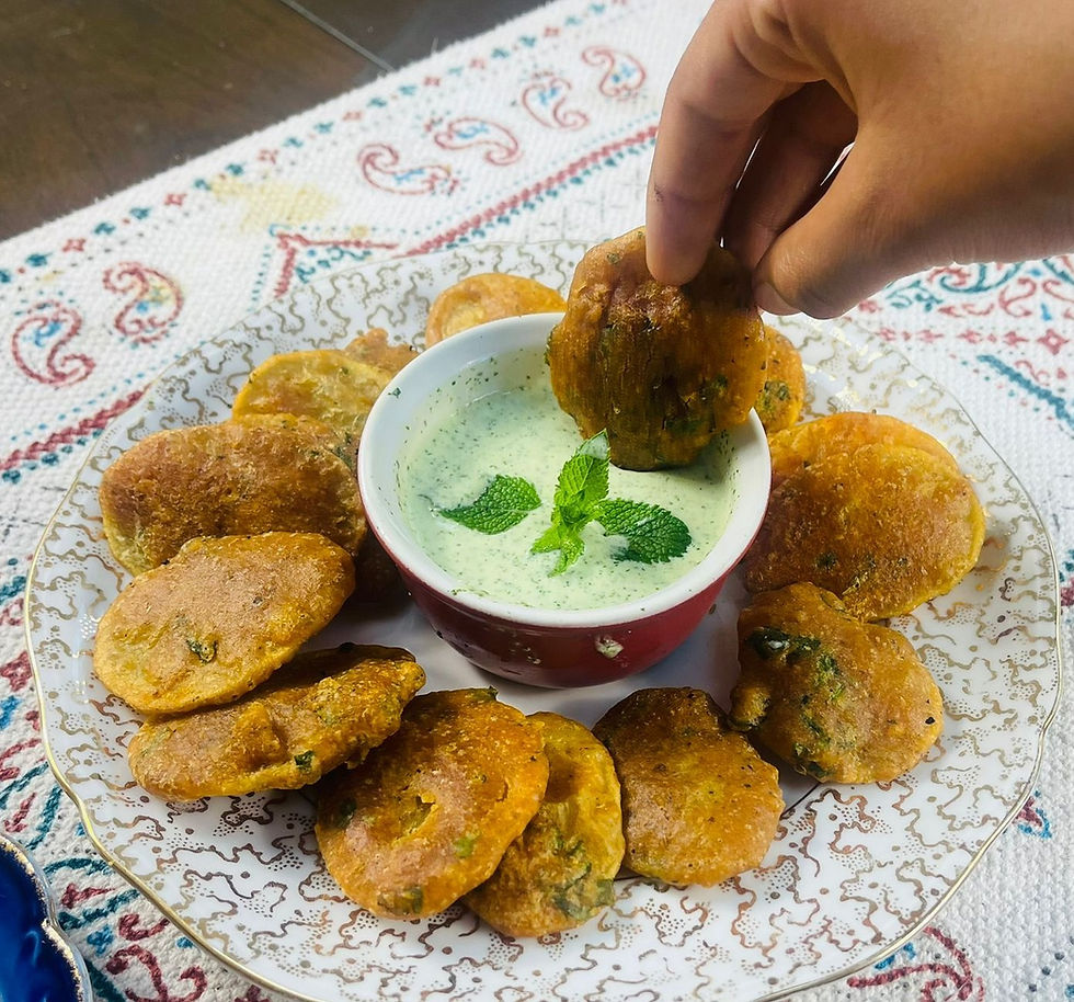 Potato fritters image