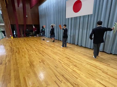 吉田高校能楽コンサート次第