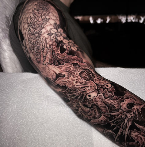 best black and grey tattoo artists in Liverpool 
