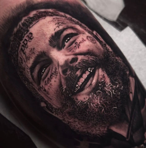 best black and grey portrait tattoo artists in Liverpool 