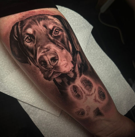best black and grey portrait tattoo artists in Liverpool 
