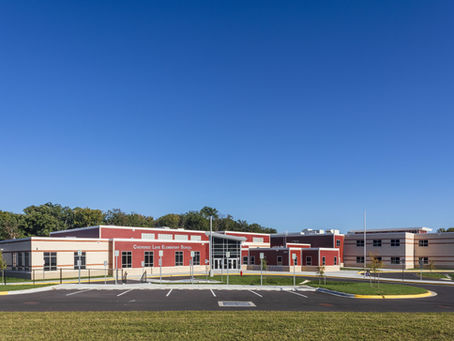 photo showing completed Cherokee Lane Elementary School project in Maryland
