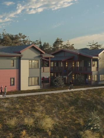 Frishman Hollow Apartments Rendering