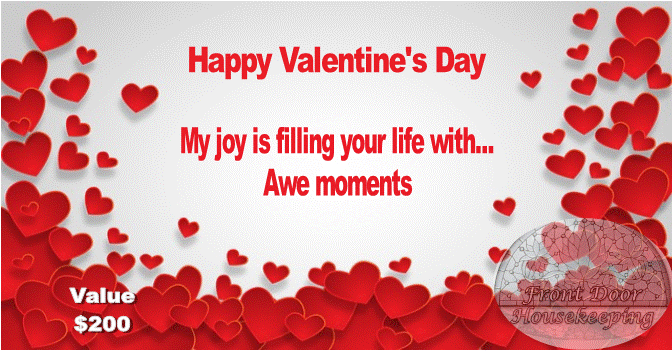 Valentine's Day: Give a gift of free time