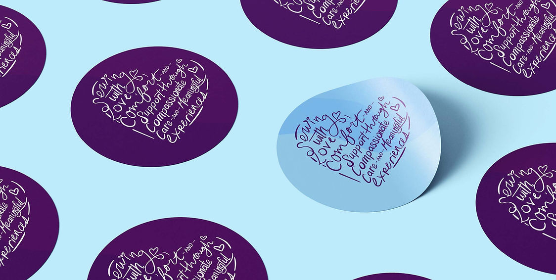 Agape Care Group Mission Statement Stickers