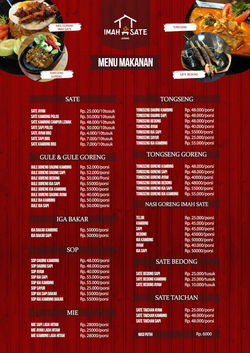 imah sate menu 2