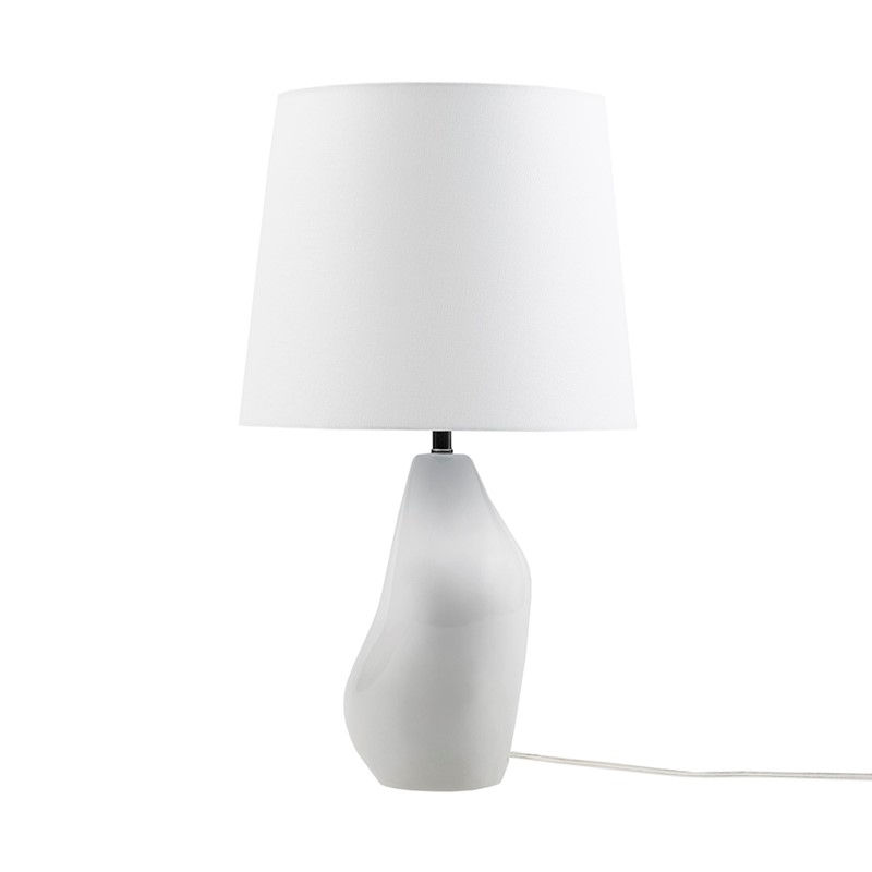 Thumbnail: ZenGlossy Asymmetrical Ceramic Table Lamp