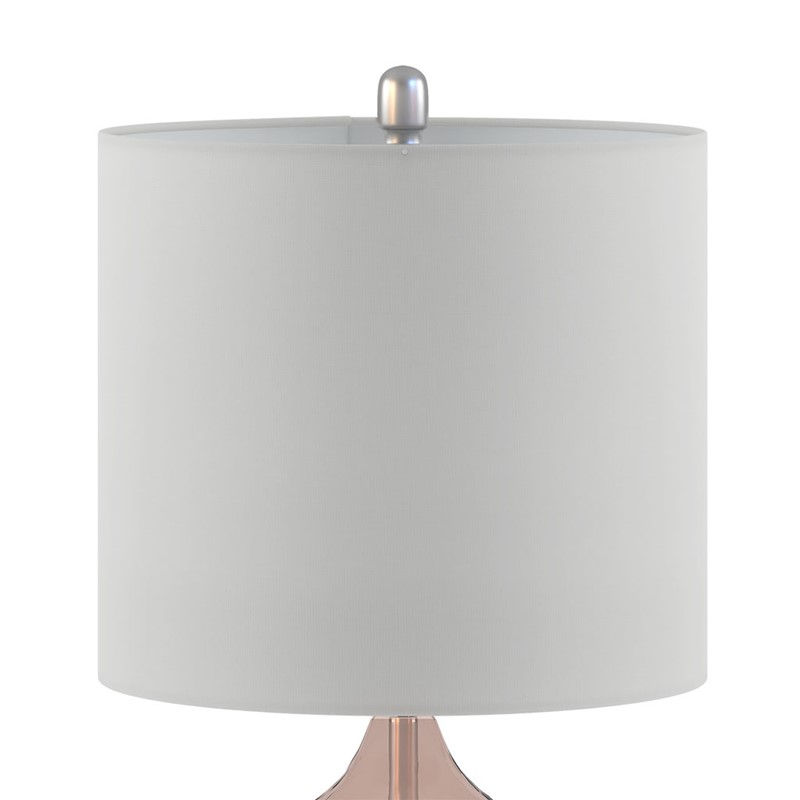 Thumbnail: Ellipse Curved Gourd Glass Table Lamp, Set of 2 Pink