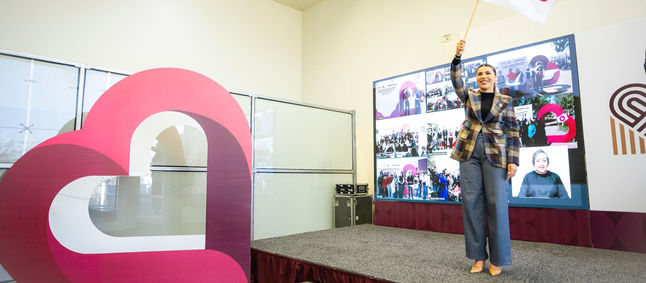 GOBERNADORA MARINA DEL PILAR DA BANDERAZO AL PROGRAMA “CORAZONES” ENFOCADO EN REDUCIR LA POBREZA EN BC