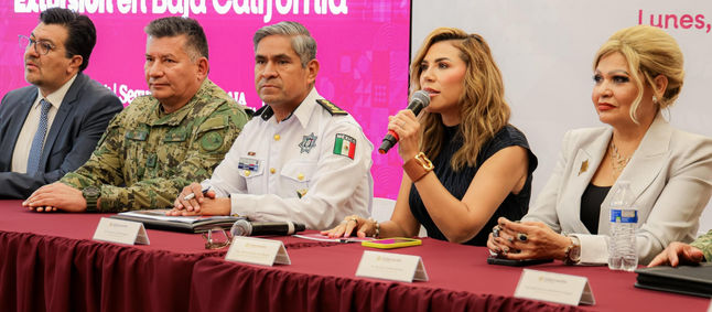 PRESENTA GOBIERNO DE MARINA DEL PILAR ESTRATEGIA ESTATAL PARA COMBATIR LA EXTORSIÓN EN BC