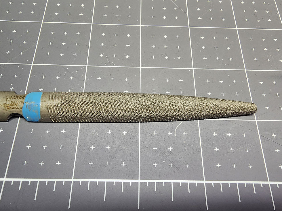 Thumbnail: Grobet USA Swiss Pattern File Vulcrylic 8 Inch