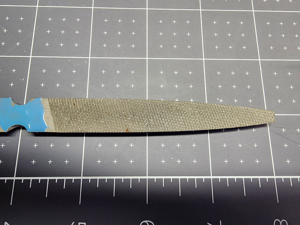 Thumbnail: Grobet USA Swiss Pattern File Vulcrylic 8 Inch