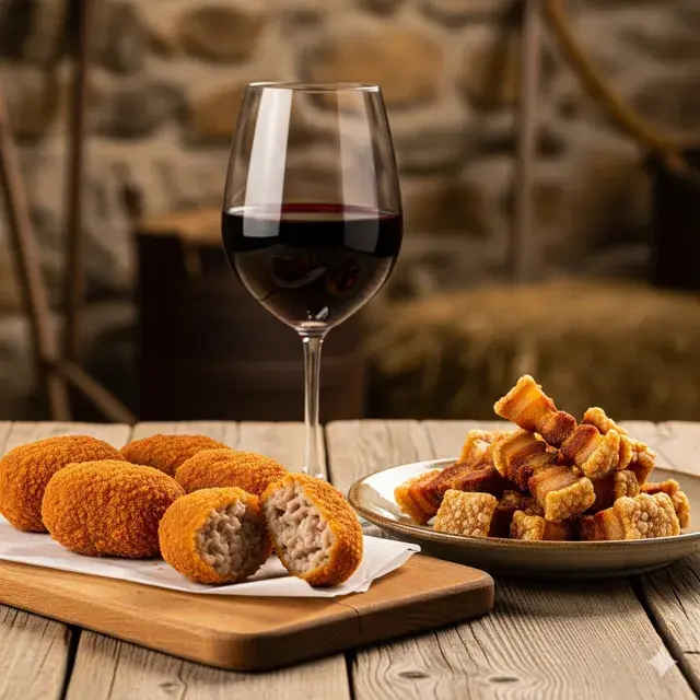 CROQUETAS DE CARETA DE CERDO