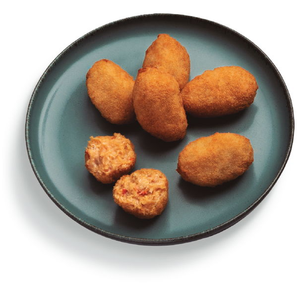 CROQUETAS DE ATUN y pimiento del piquillo