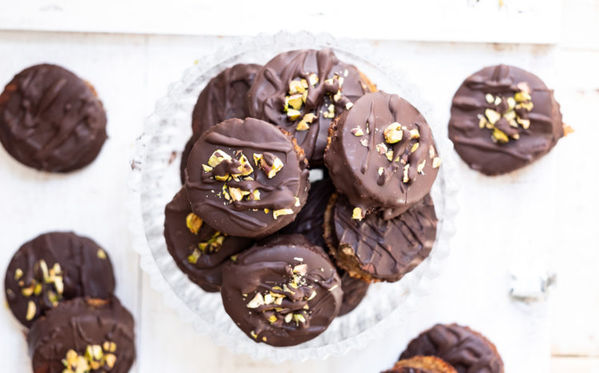 GALLETAS ABIZCOCHADAS DE PLATANO Y CHOCOLATE