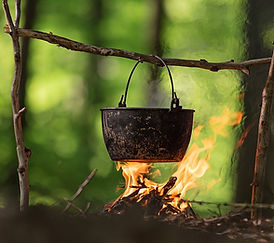 Jednoduché pobyty v lese