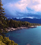 Stormy Skies Over a Lake