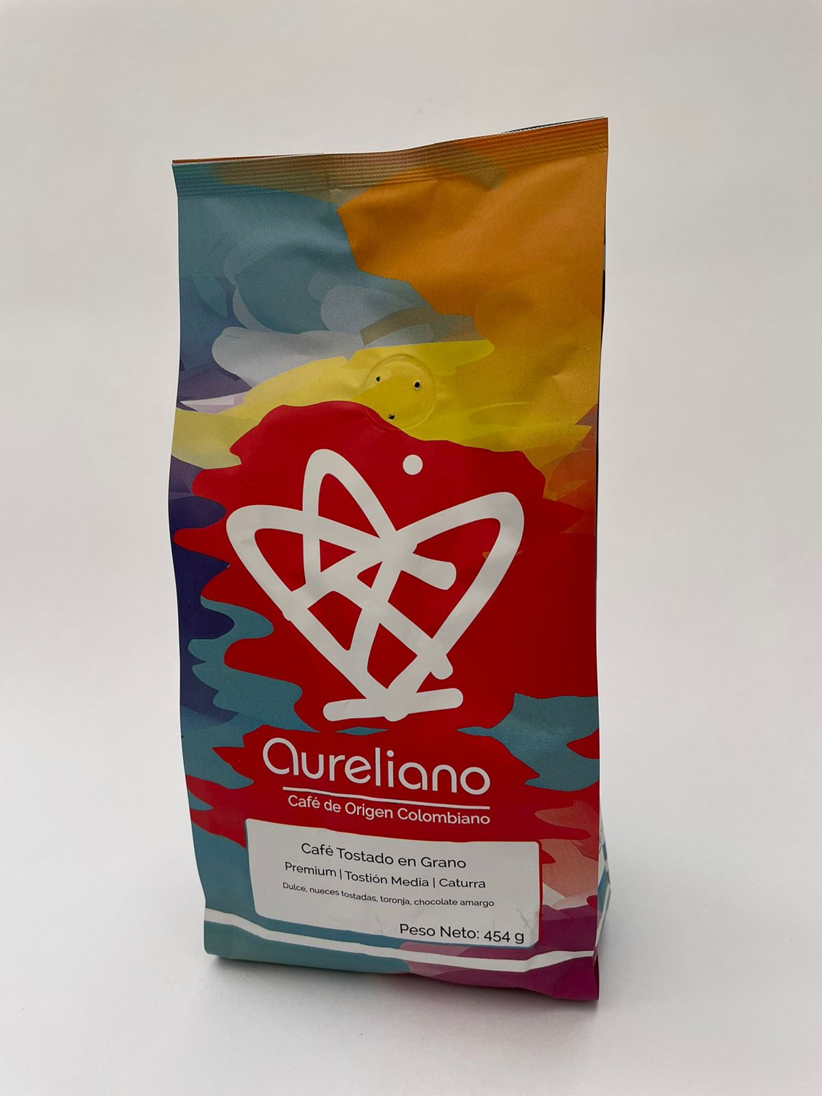 Café Tostado Molido 100% Colombiano x 454gr