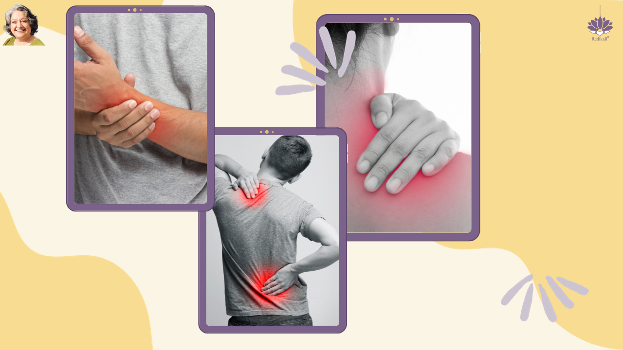 Mind your mind to manage the body aches and pains. Redikall Teaches you how to do that.