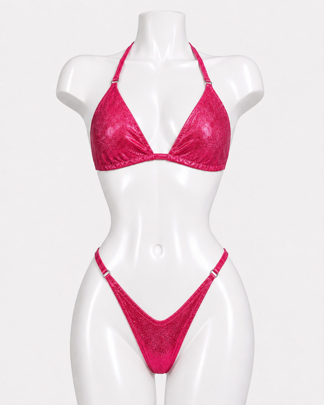 POMEGRANATE SHINE POSING SUIT