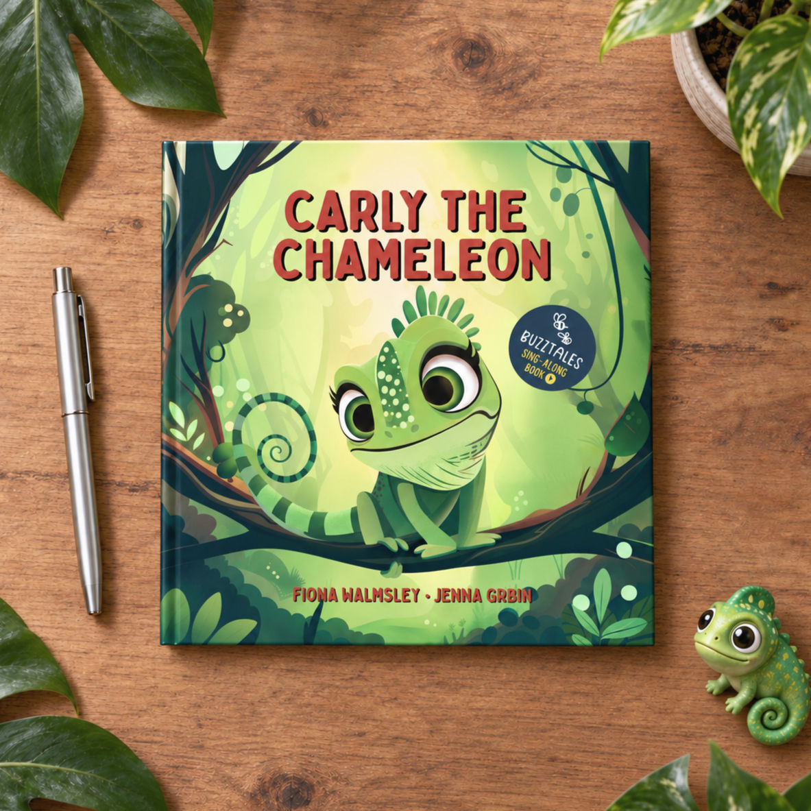 Carly the Chameleon (Hardback)