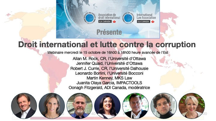 le droit international et les mesures de lutte contre la corruption
