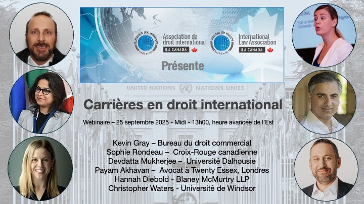 Carrières en droit international