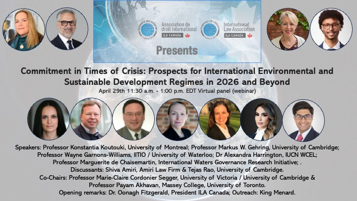 Commitment in Times of Crisis: Prospects for International Environmental and Sustainable Development Regimes in 2026 and