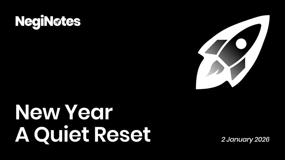New Year A Quiet Reset