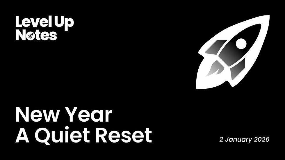 New Year A Quiet Reset