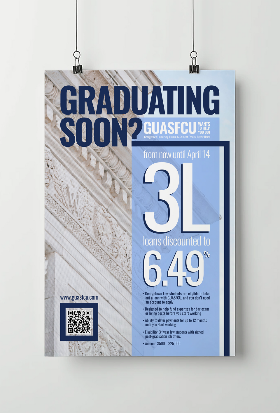 GUASFCU – 3L Loan Poster Design