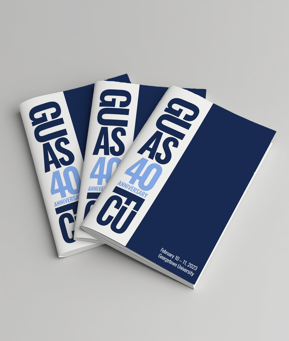 GUASFCU – 40th Anniversary Program Brochures