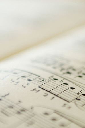 Musical Notes Closeup