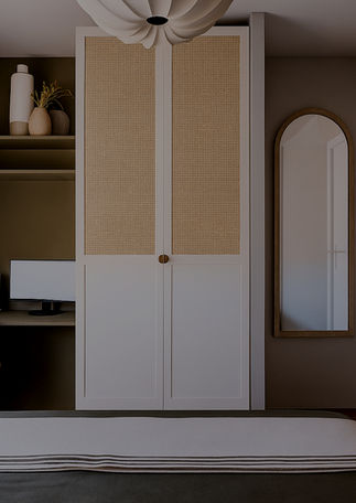 Décoration intérieure d’une maison de 77 m² à Blanquefort avec ouverture d’espace, nouveau sol, couleurs harmonieuses et mobilier choisi sur mesure.