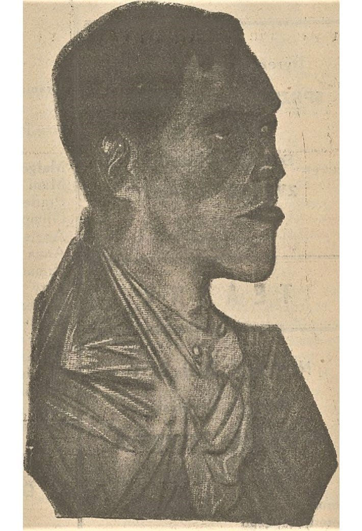 Portrait of Aleksander Wat by Witkacy (Public Domain)