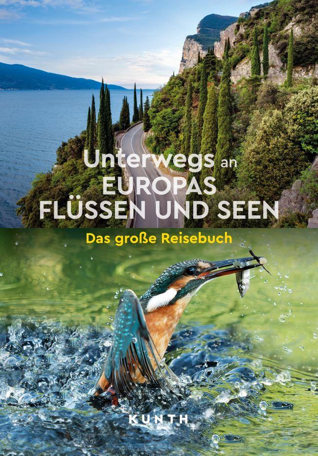 Buchcover Unterwegs an Europas Flüssen und Seen