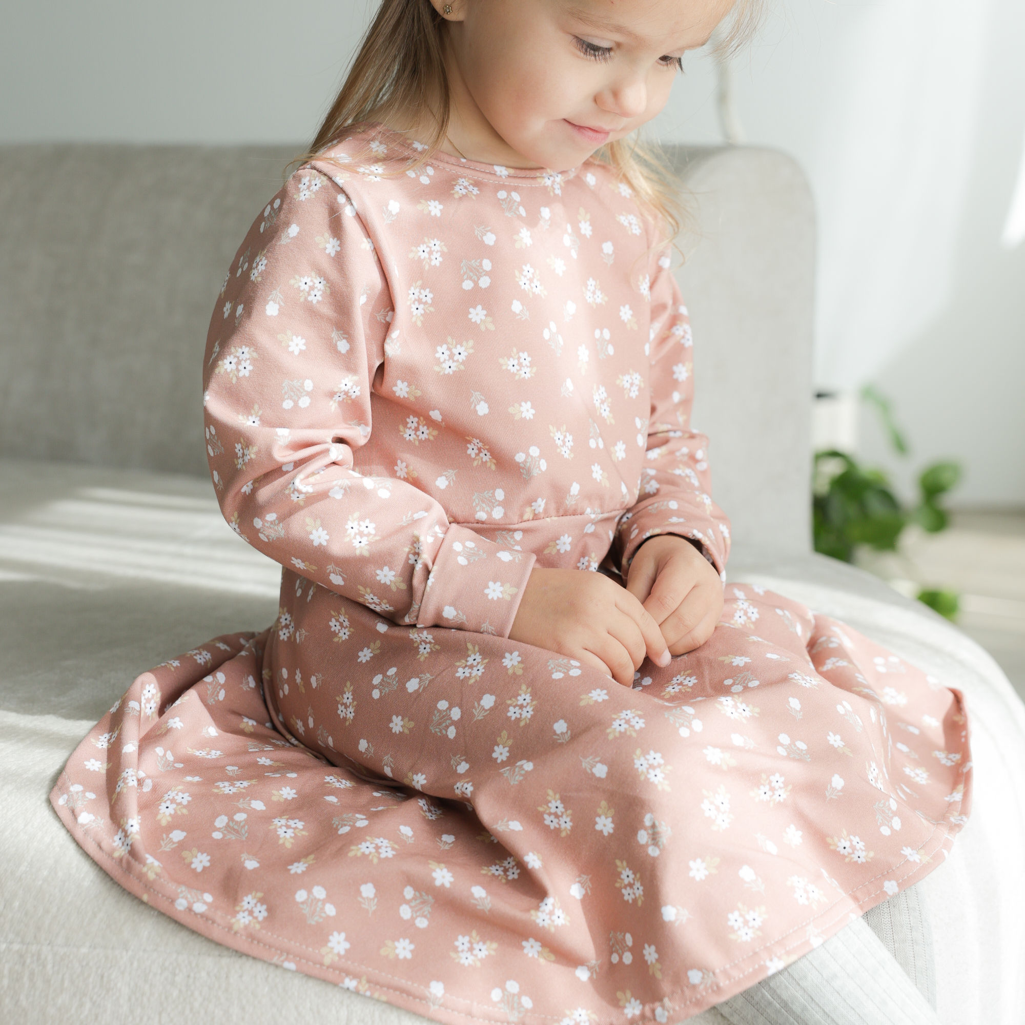 Robe évolutif fleuri vintage