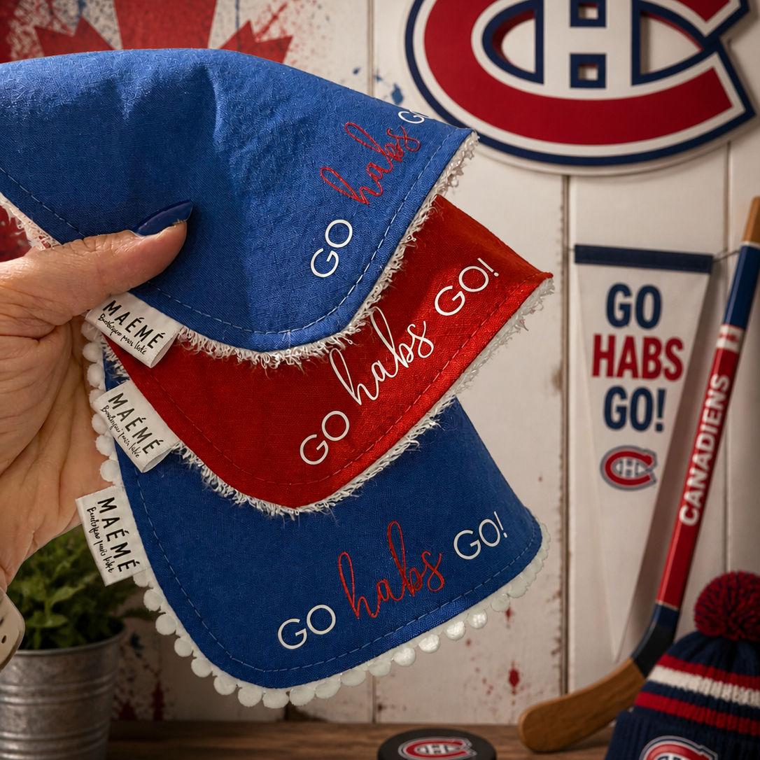 Bavoir GO HABS GO!