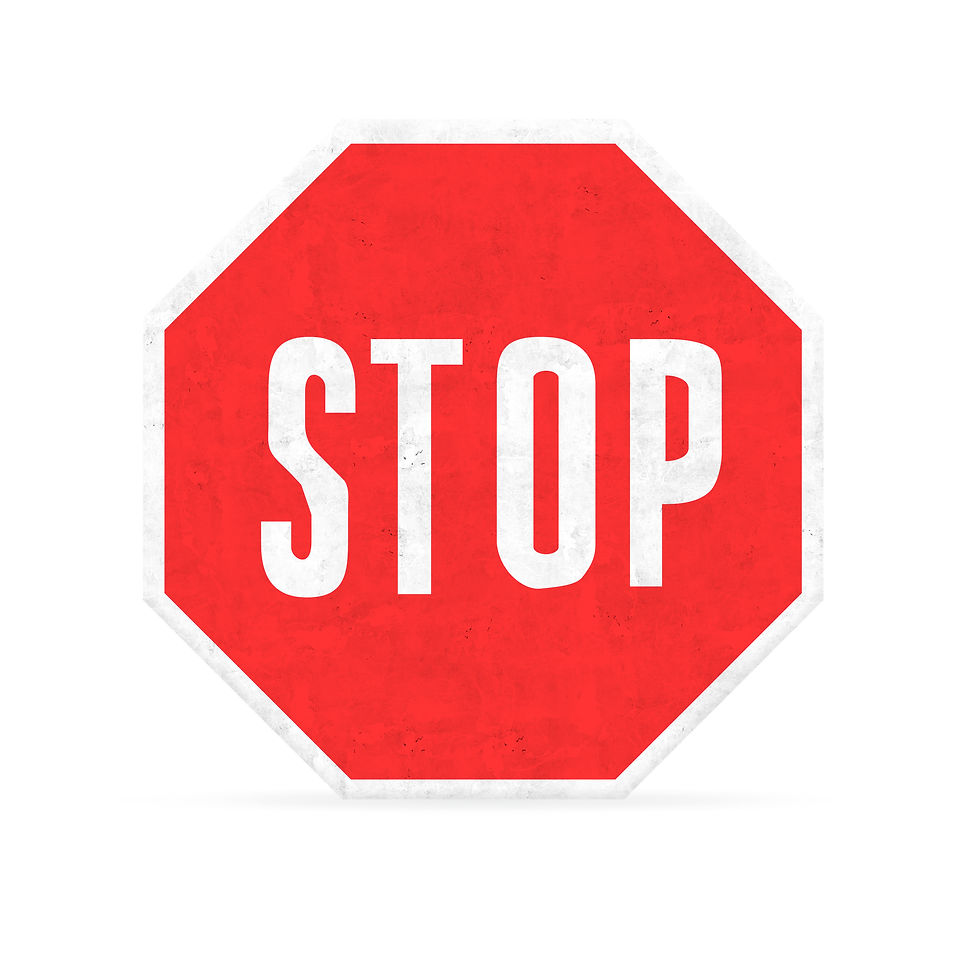 znak stopu