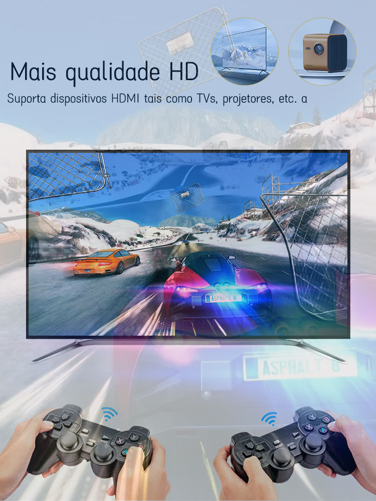 Thumbnail: M8 Game Console U Treasure 2.4G Wireless PSP HD