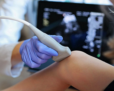 ultrasound guided knee injection