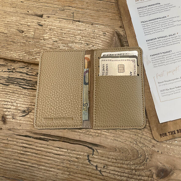 Miniaturbild: Slim Wallet, Card Holder, Mini Geldbeutel, Kartenetui, Prägung, Kleider Geldbeutel, PU Leder