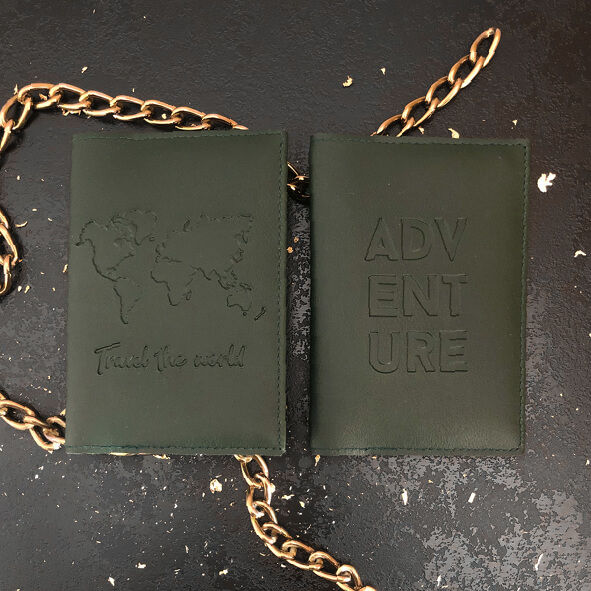 Miniaturbild: Reisepasshülle, Travel Passport, Passportcase, Adventure, Passport, Kompass, Dokumententasche
