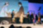 ESeul Yoon received the Gold prize and Special prize during the 2018 Jeonju Hanji Fashion Design Competition. Her creation was inspired by ethnic patterns and the uniform “of a fashion warrior promoting Hanji fiber around the world”. Knitted materials with ethnic patterns and Hanji fiber expressing sophistication and robustness.