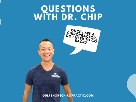 Once I see a Chiropractor, do I need to go back?