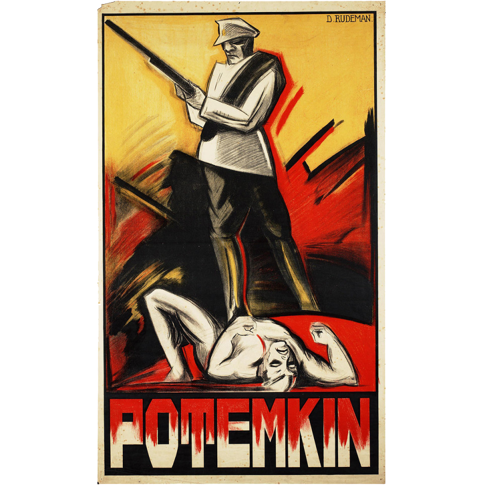 Battleship Potemkin, Dutch poster by Dolly Rudeman (1926)