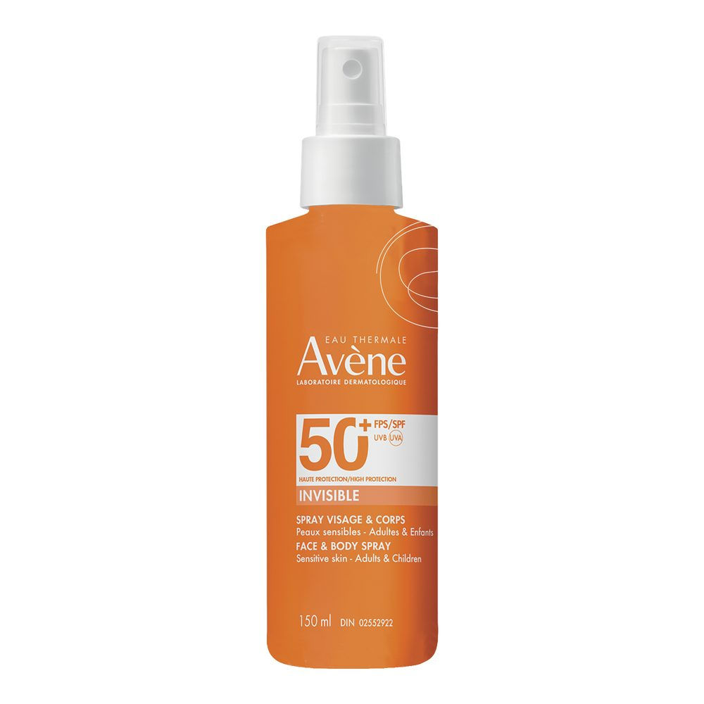 Face and Body Spray SPF 50+ Invisible — 150 ml