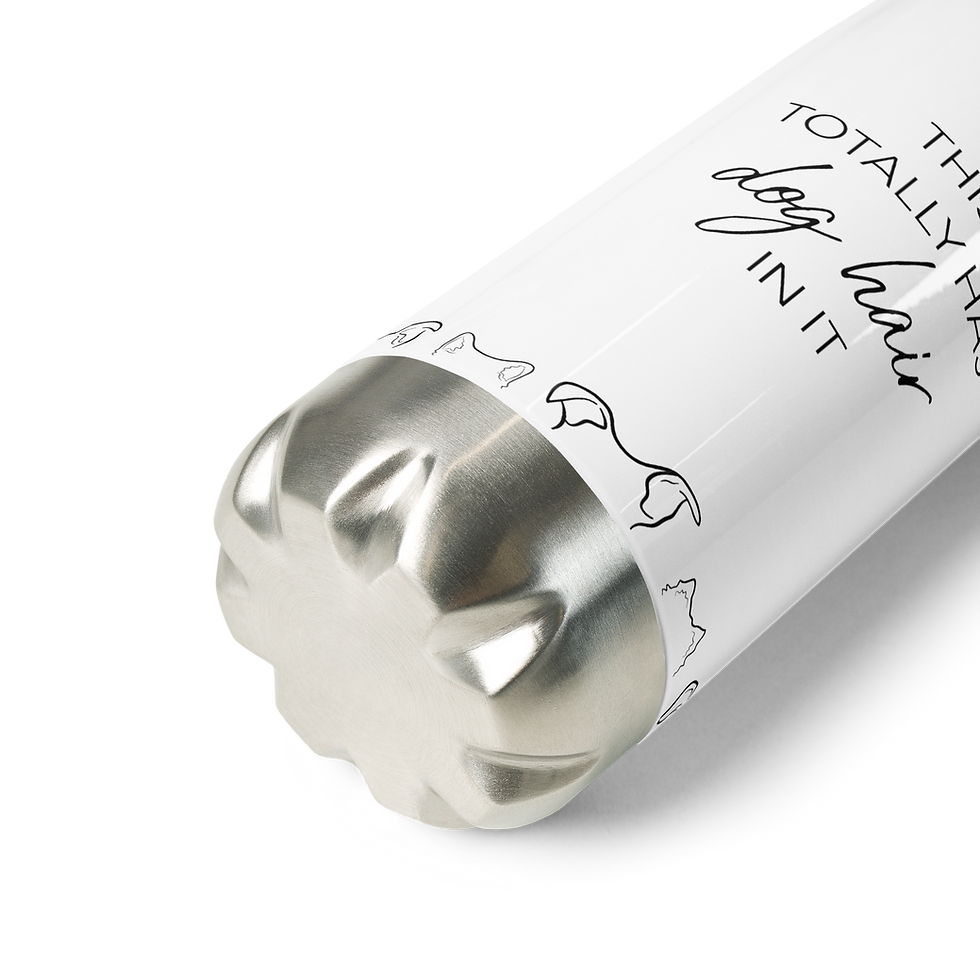 Thumbnail: Close-up of stainless steel bottom for white water bottle