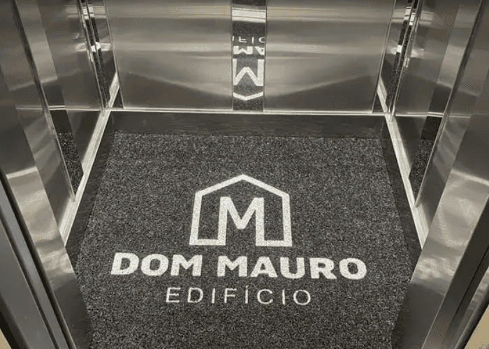 Tapetes ou capachos personalizados para hall de elevador no Butantã, Zona Oeste de São Paulo - SP